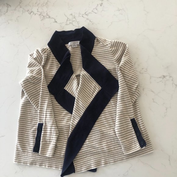 Liz Claiborne Open Front Flowy Cardigan - Picture 5 of 5